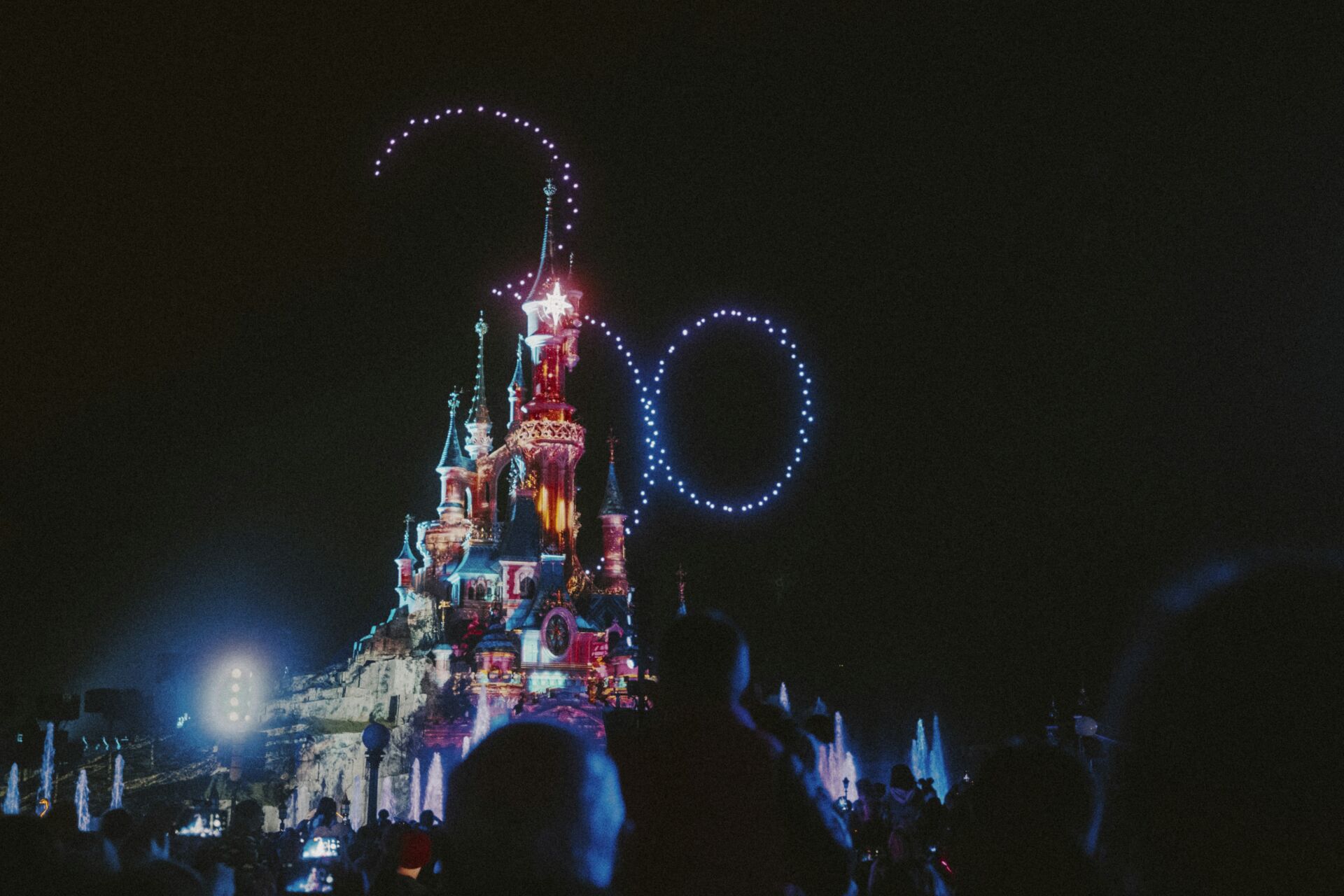 Spectacle nocturne à Disneyland Paris