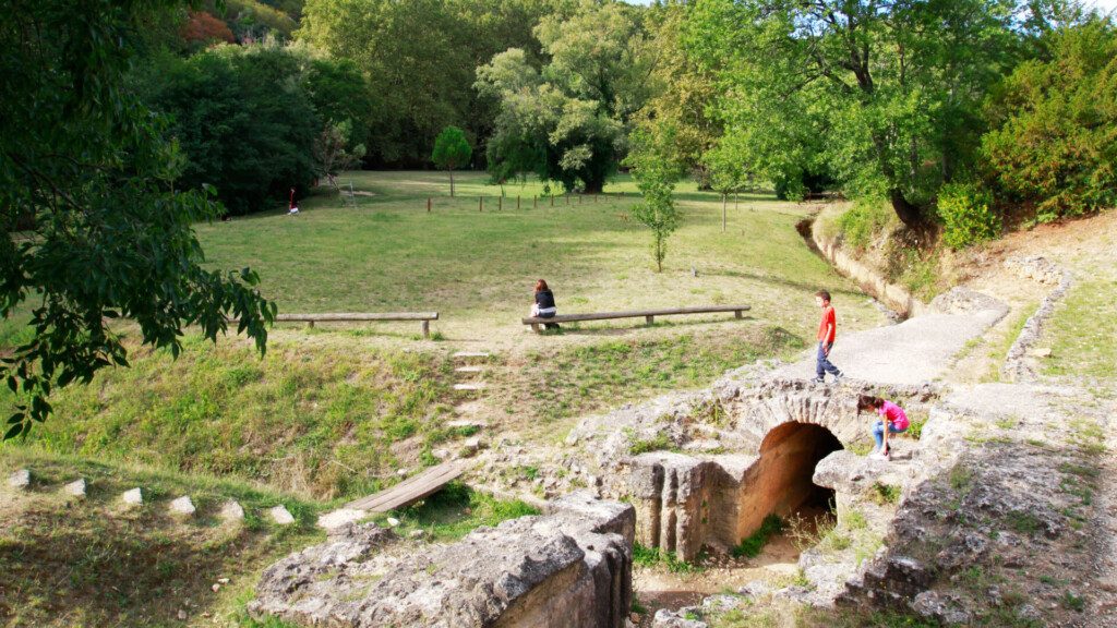 La vallée de l'Eure à Uzès