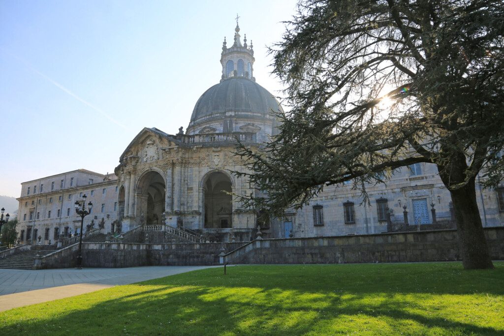 Le sanctuaire de Loyola dans les environs de San Sebastian