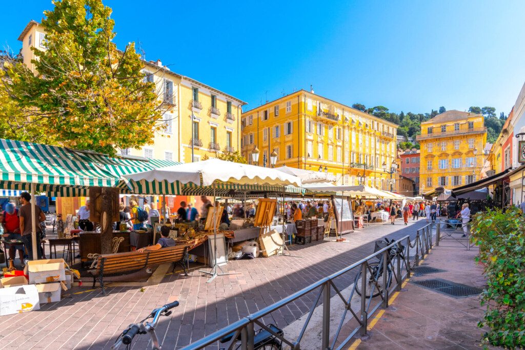 Le Vieux Nice et son marché du Cours Saleya