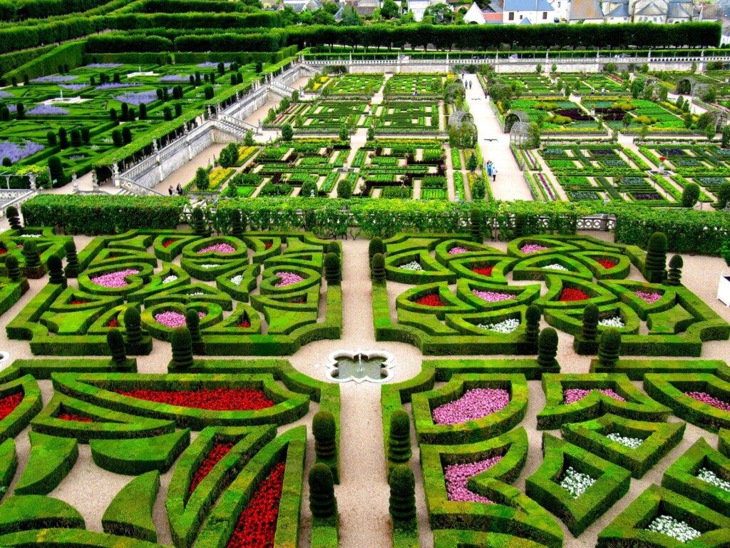 Les jardins de Villandry en Touraine