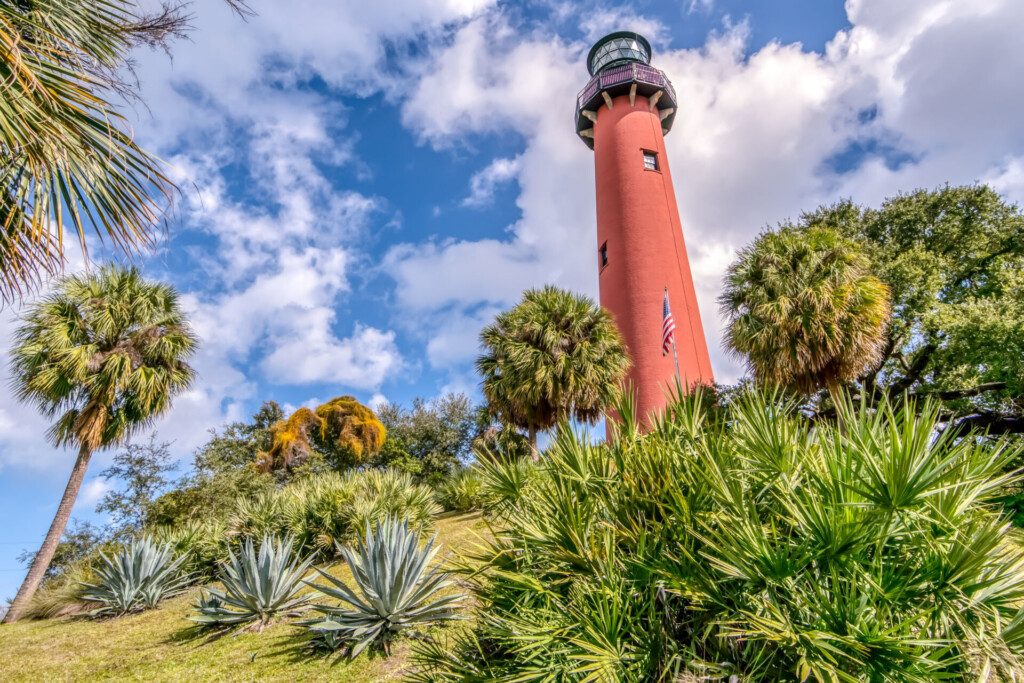 Monter en haut du Jupiter Inlet Lighthouse (Floride)