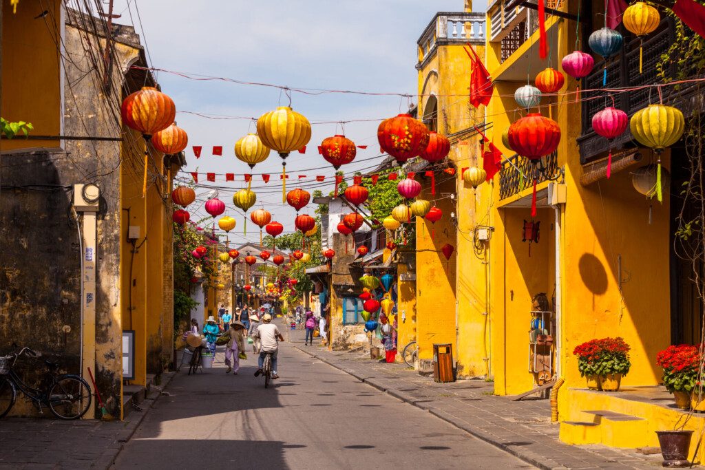 Rue de Hoi An avec ses lanternes