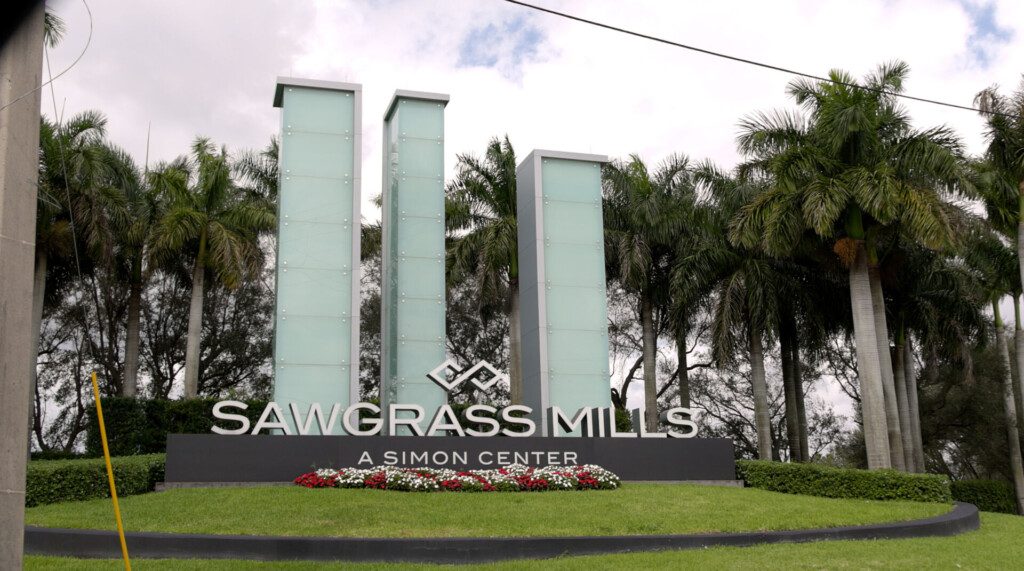 Entrée du Sawgrass Mills Mall (Floride)