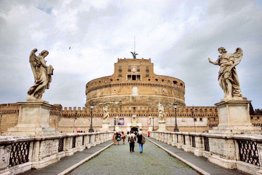 Visitez Rome en hiver (Castel Sant'Angelo)