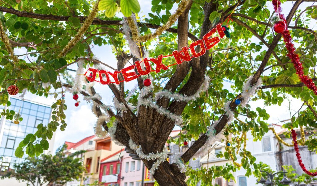 Décorations de Noël à Fort-de-France (Martinique)