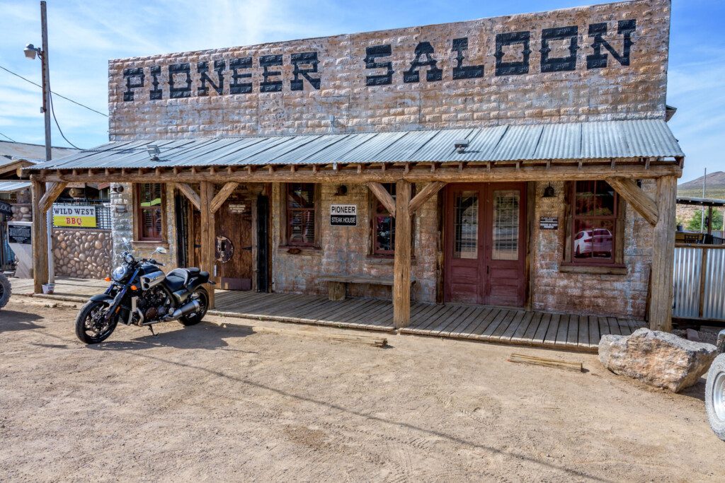 Le mythique Pioneer Saloon à Goodsprings - vers Las Vegas