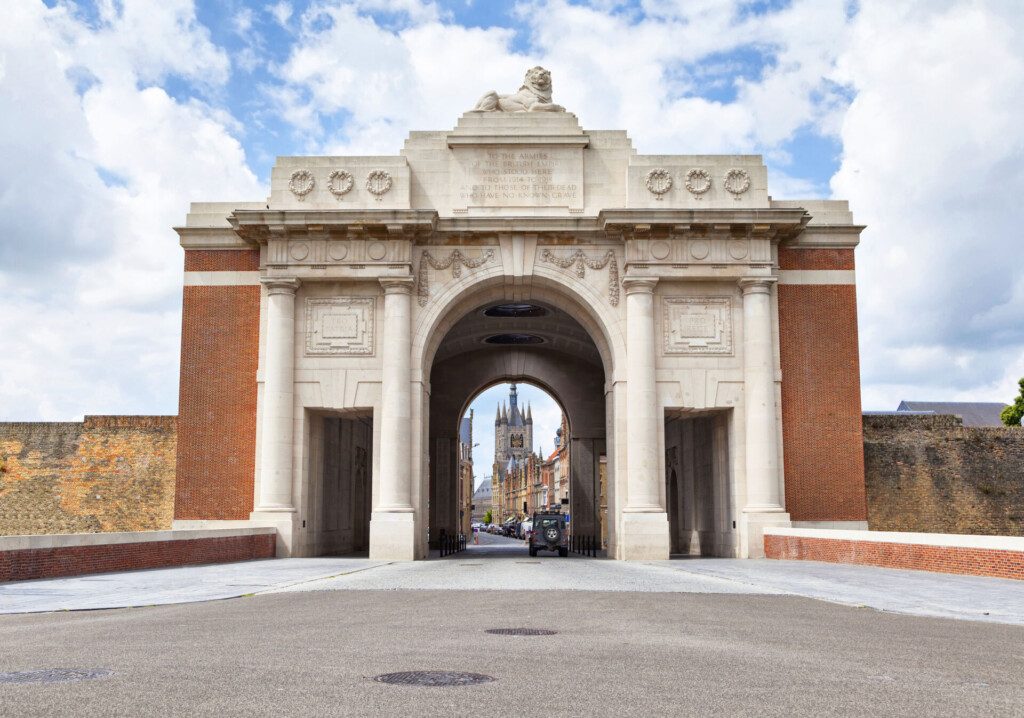 Mémorial à Ypres, à 1h de Bruges