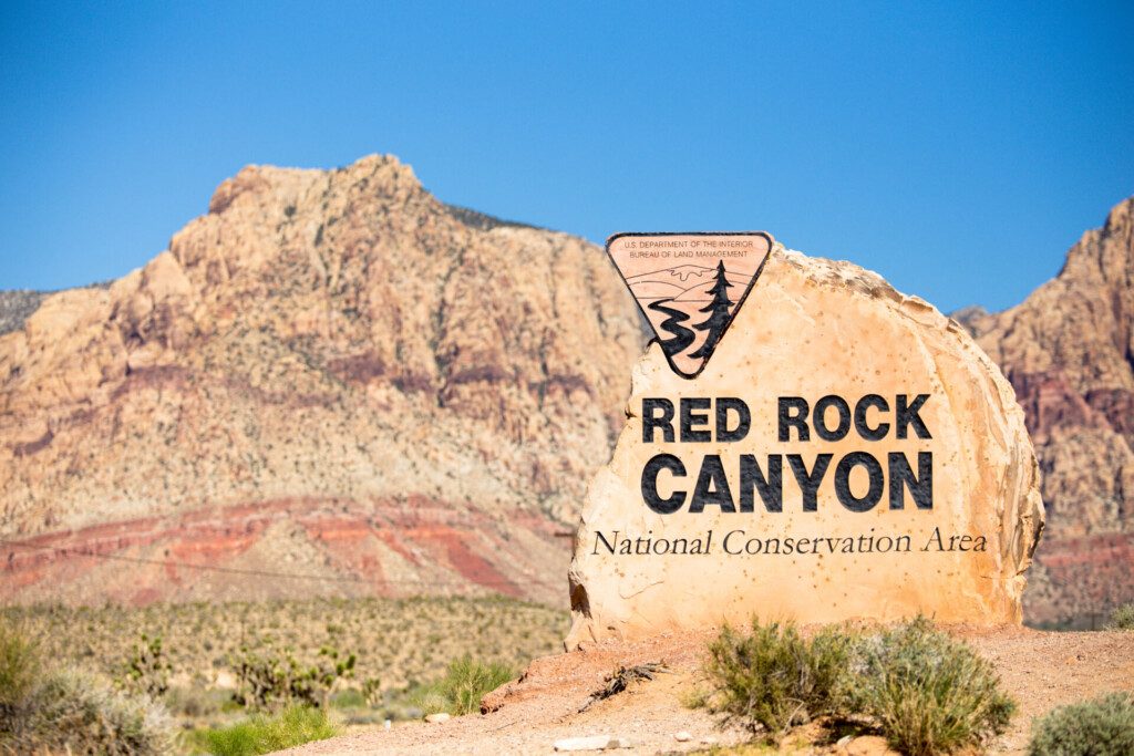 Red Rock Canyon près de Las Vegas