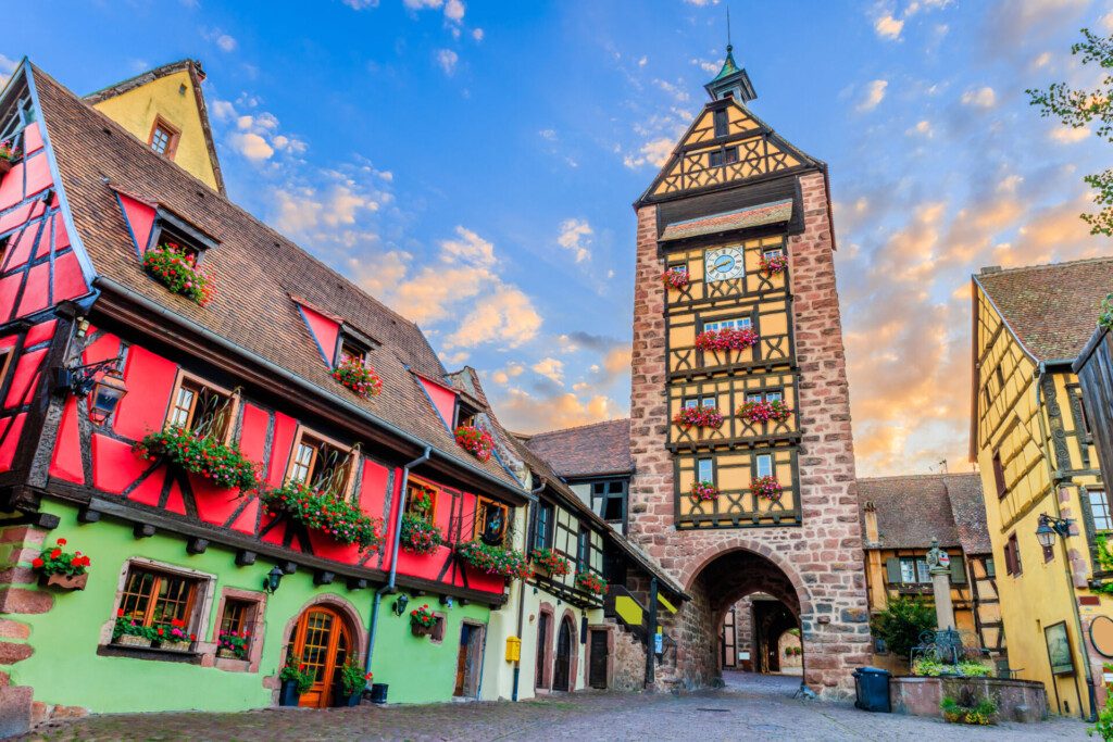 Riquewihr en Alsace dans le Grand Est