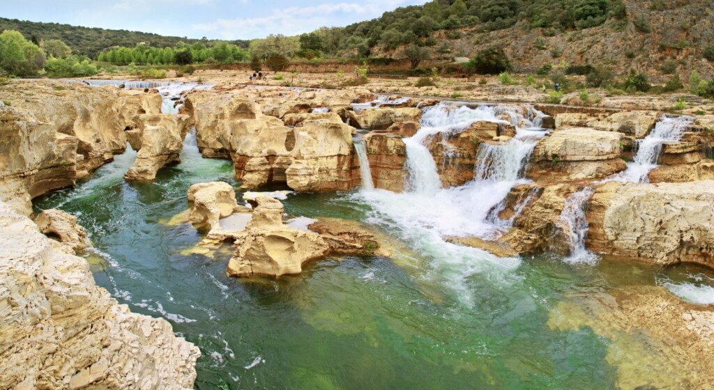 Cascades du Sautadet dans le Gard