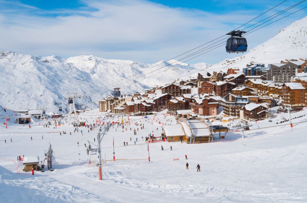 En route pour le ski (Val Thorens)