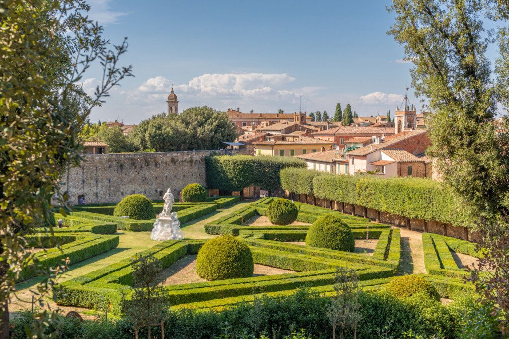 Les Horti Leonini de San Quirico d'Orcia, dans les alentours de Sienne