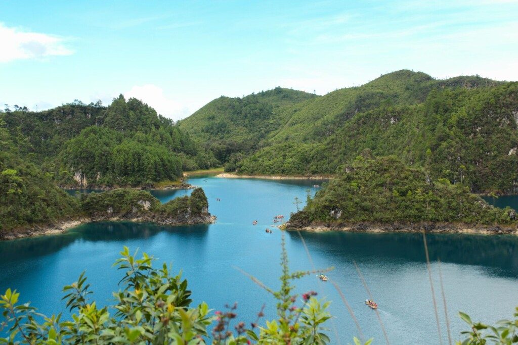 Les lacs du Parque Nacional Lagunas de Montebello (Chiapas - Mexique)