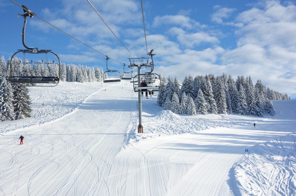 Prêt pour aller skier