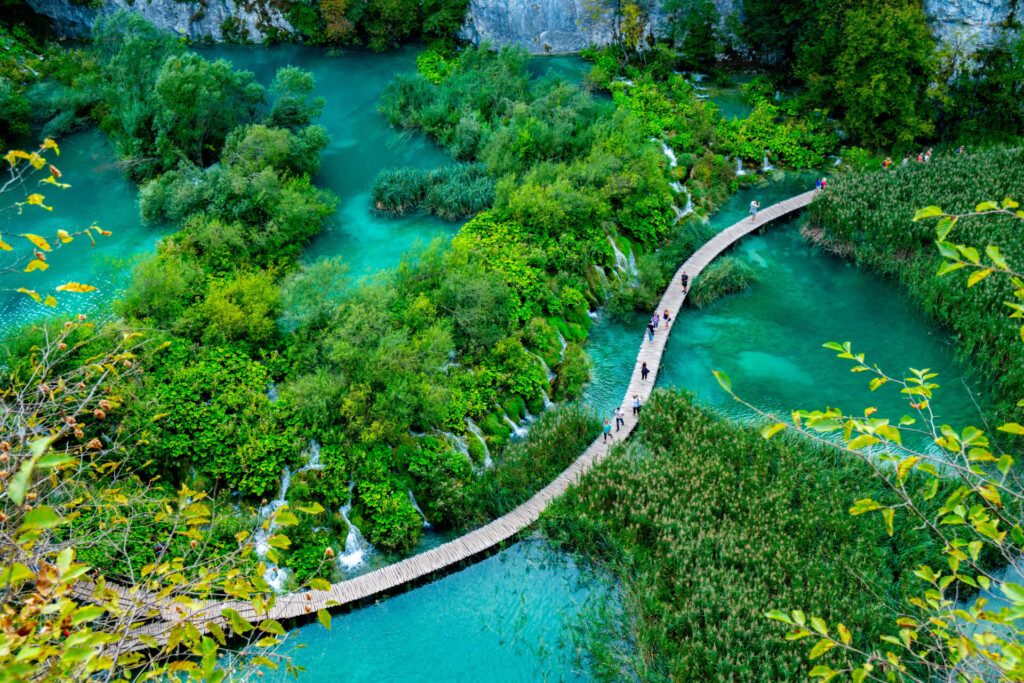 Voyage de groupe organisé au Parc national des lacs de Plitvice en Croatie