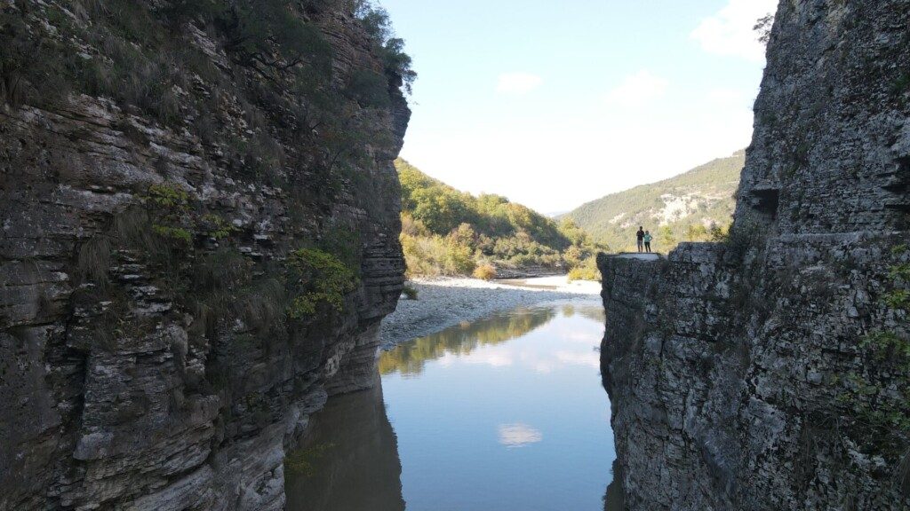 Le canyon d’Osumi près de Berat en Alabanie