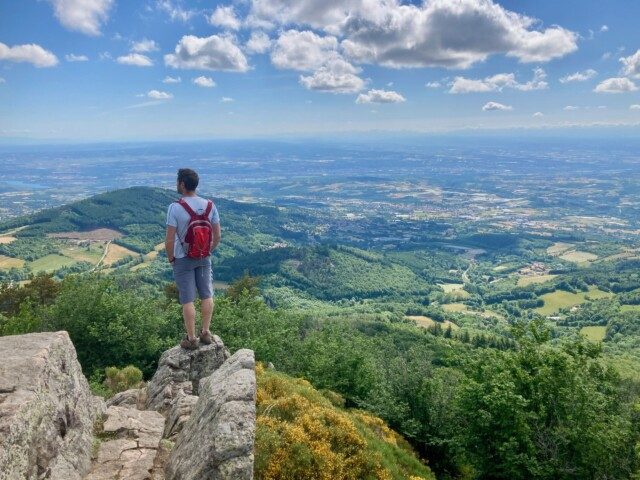 Chapelle Saint-Sabin vue Parc naturel du Pilat